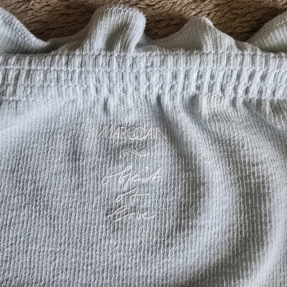 Marc Cain off the shoulder short sleeve fitted top size N1 - Picture 11 of 16